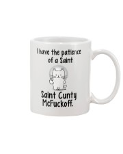 Saint Cunty McFuckoff Mug front