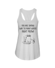 Saint Cunty McFuckoff Ladies Flowy Tank thumbnail