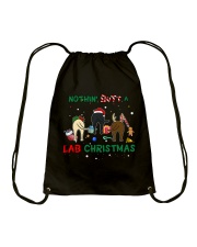 Nothing Butt A Lab Christmas Drawstring Bag thumbnail