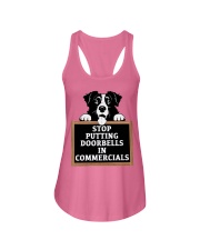 Stop Putting Doorbells in Commercials Ladies Flowy Tank tile