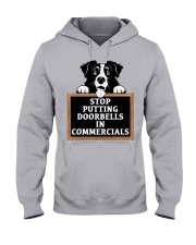 Stop Putting Doorbells in Commercials Hooded Sweatshirt tile