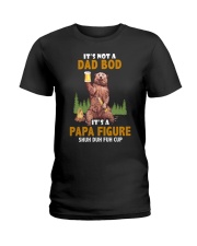 It's Not A Dad Bod It's A Papa Figure Ladies T-Shirt tile