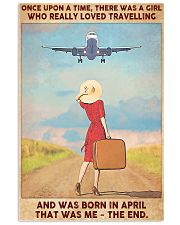 Travelling girl - April 24x36 Poster front