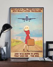 Travelling girl - April 24x36 Poster lifestyle-poster-2