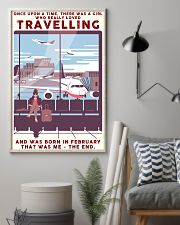 Travelling girl - february 24x36 Poster lifestyle-poster-1