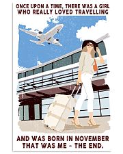 Travelling girl - November 24x36 Poster front