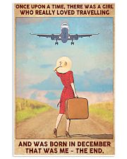 Travelling girl - December 24x36 Poster front