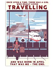 Travelling girl -April 24x36 Poster front