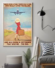 Travelling girl - September 24x36 Poster lifestyle-poster-1