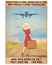 Travelling girl - July 24x36 Poster front