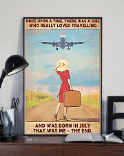 Travelling girl - July 24x36 Poster lifestyle-poster-2