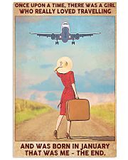 Travelling girl - January 24x36 Poster front