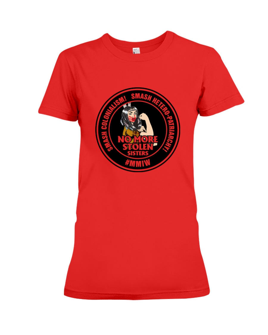 No More Stolen Sisters 4 - MMIW Premium Fit Ladies Tee