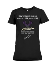Live like a KING - Died as a KING Premium Fit Ladies Tee tile