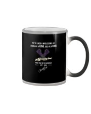 Live like a KING - Died as a KING Color Changing Mug tile