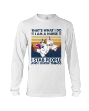 Unicorn Nurse Long Sleeve Tee tile