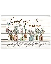 God says you are - Bernice 17x11 Poster front
