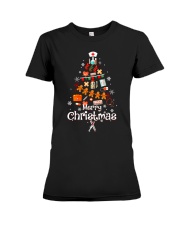 Christmas Nurse Premium Fit Ladies Tee tile