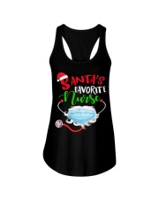 Santa's favorite Nurse Ladies Flowy Tank tile