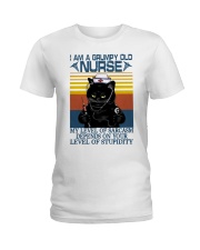 I am a Grumpy Old Nurse Ladies T-Shirt tile