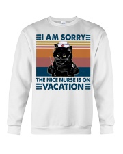 The nice nurse is on vacation Crewneck Sweatshirt tile