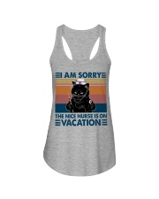 The nice nurse is on vacation Ladies Flowy Tank tile