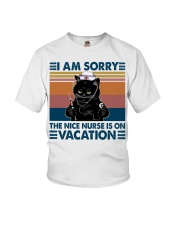 The nice nurse is on vacation Youth T-Shirt tile