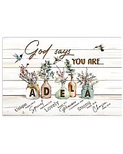 God says you are - Adela 17x11 Poster front