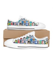 MARIA MERCEDES - LT203 Women's Low Top White Shoes inside-left-outside-left