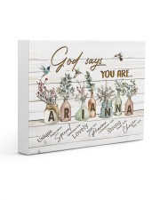 God says you are - Arianna Gallery Wrapped Canvas Prints tile