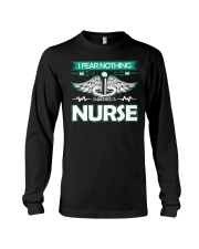 I Fear Nothing I Married a Nurse Long Sleeve Tee tile