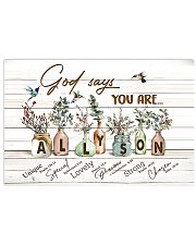 God says you are - Allyson 17x11 Poster front