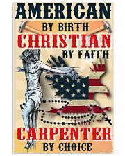 Carpenter's Lifestyle Wall Poster - Faith 11x17 Poster front