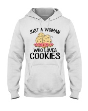 JUST A WOMAN WHO LOVES COOKIES Hooded Sweatshirt thumbnail