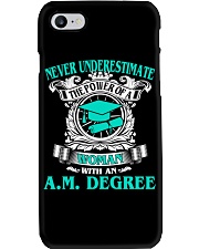 AM DEGREE BEST GRADUATION Phone Case thumbnail