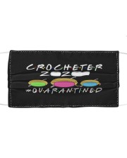 CROCHETER 2020 QUARANTINED YARN IN FACEMASK NEW Cloth face mask thumbnail