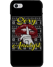 SEXY ANALYST UGLY CHRISTMAS SWEATER XMAS GIFT Phone Case thumbnail