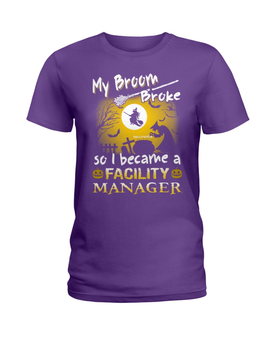 Facility Manager 2018 Halloween Costumes Ladies T-Shirt
