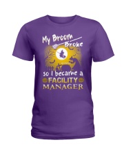 Facility Manager 2018 Halloween Costumes Ladies T-Shirt front