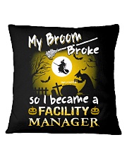 Facility Manager 2018 Halloween Costumes Square Pillowcase thumbnail