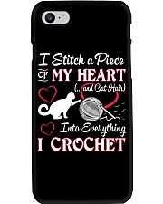 I LOVE CROCHET AND CAT FUNNY CROCHET Phone Case thumbnail