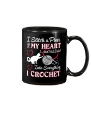 I LOVE CROCHET AND CAT FUNNY CROCHET Mug thumbnail