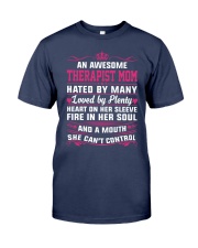 AWESOME THERAPIST MOM Premium Fit Mens Tee thumbnail