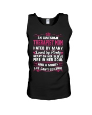 AWESOME THERAPIST MOM Unisex Tank thumbnail