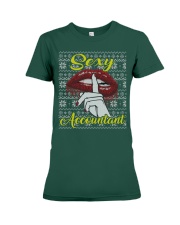 SEXY ACCOUNTANT UGLY CHRISTMAS SWEATER XMAS GIFT Premium Fit Ladies Tee thumbnail