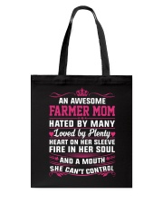AWESOME FARMER MOM Tote Bag thumbnail