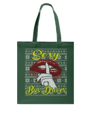 SEXY BUS DRIVER UGLY CHRISTMAS SWEATER Tote Bag thumbnail