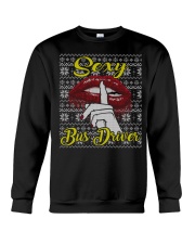 SEXY BUS DRIVER UGLY CHRISTMAS SWEATER Crewneck Sweatshirt thumbnail