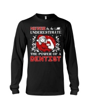 DENTIST UGLY CHRISTMAS SWEATER DENTIST XMAS GIFT Long Sleeve Tee front