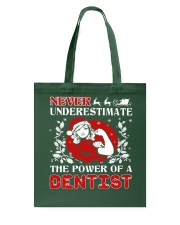 DENTIST UGLY CHRISTMAS SWEATER DENTIST XMAS GIFT Tote Bag thumbnail